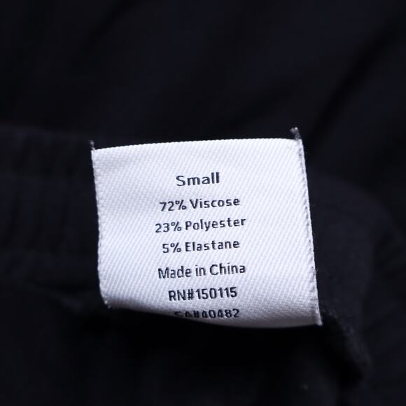 VARLEY Margot Low-Rise Short 3" Black Athleisure Drawstring Pull-on Women's S - Picture 8 of 10